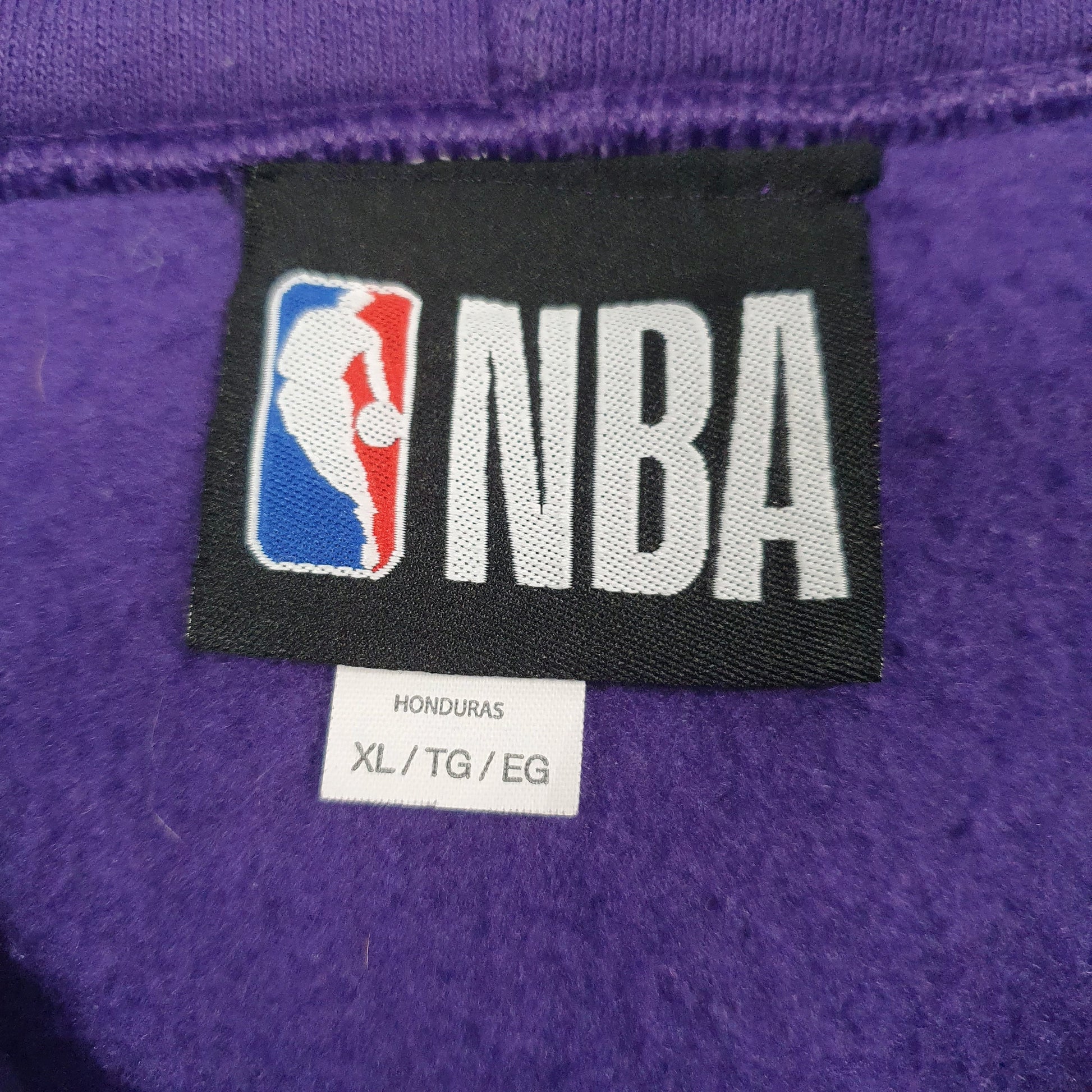 Mens Purple NBA Los Angeles Lakers Hoodie Jumper