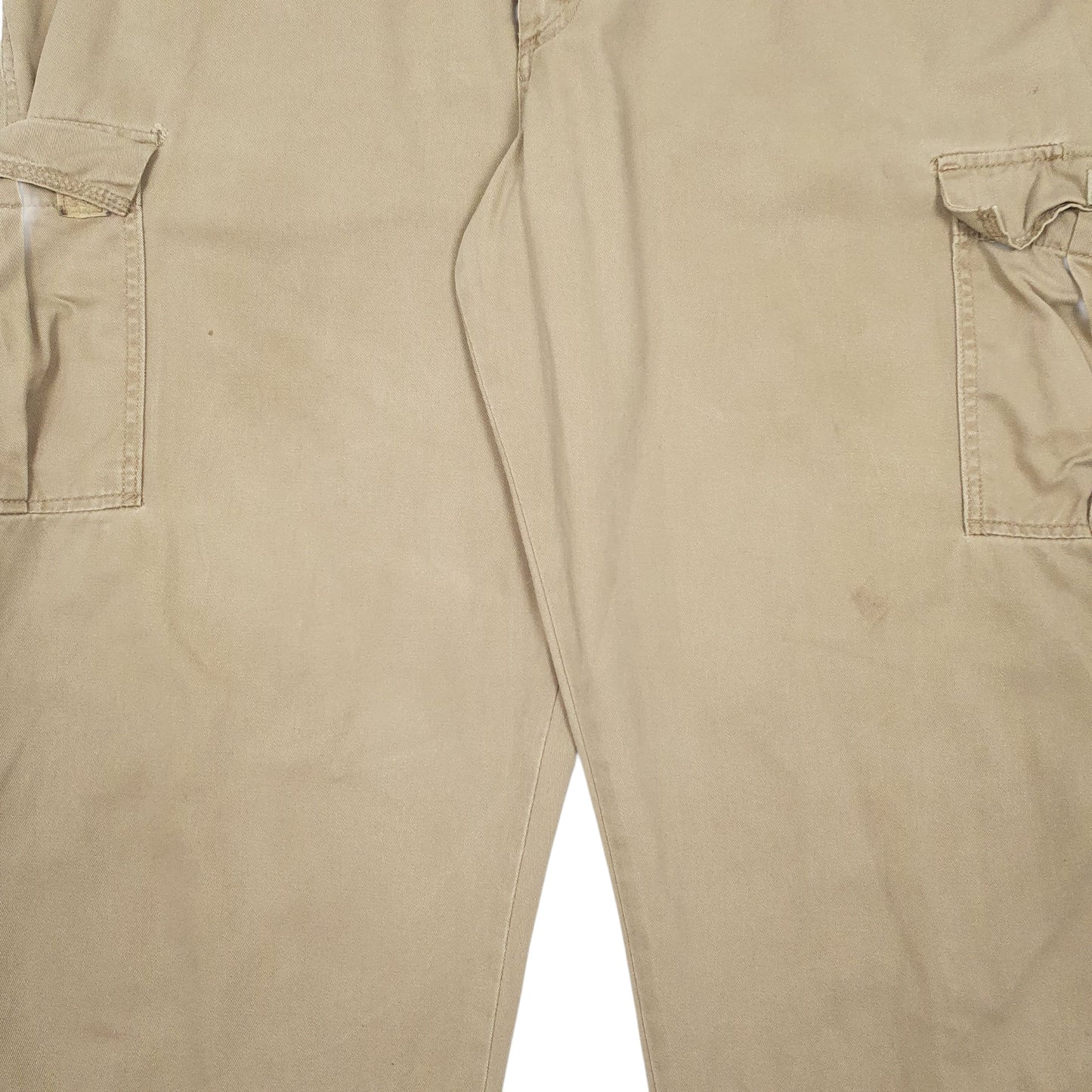 Mens Beige Wrangler   Trousers