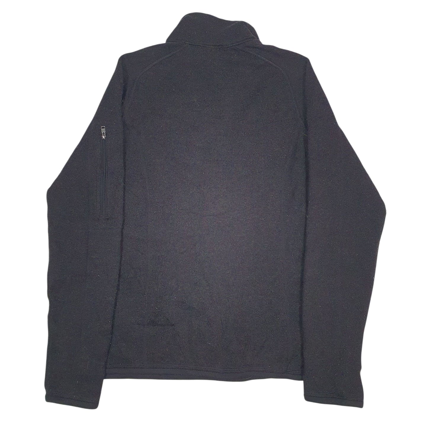 Womens Black Patagonia  Quarter Zip Jumper