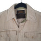 Mens Beige Eddie Bauer Corduroy Vintage 1980s  Shirt