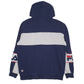Mens Navy Fila Spellout Hoodie Jumper