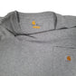 Mens Grey Carhartt   T Shirt