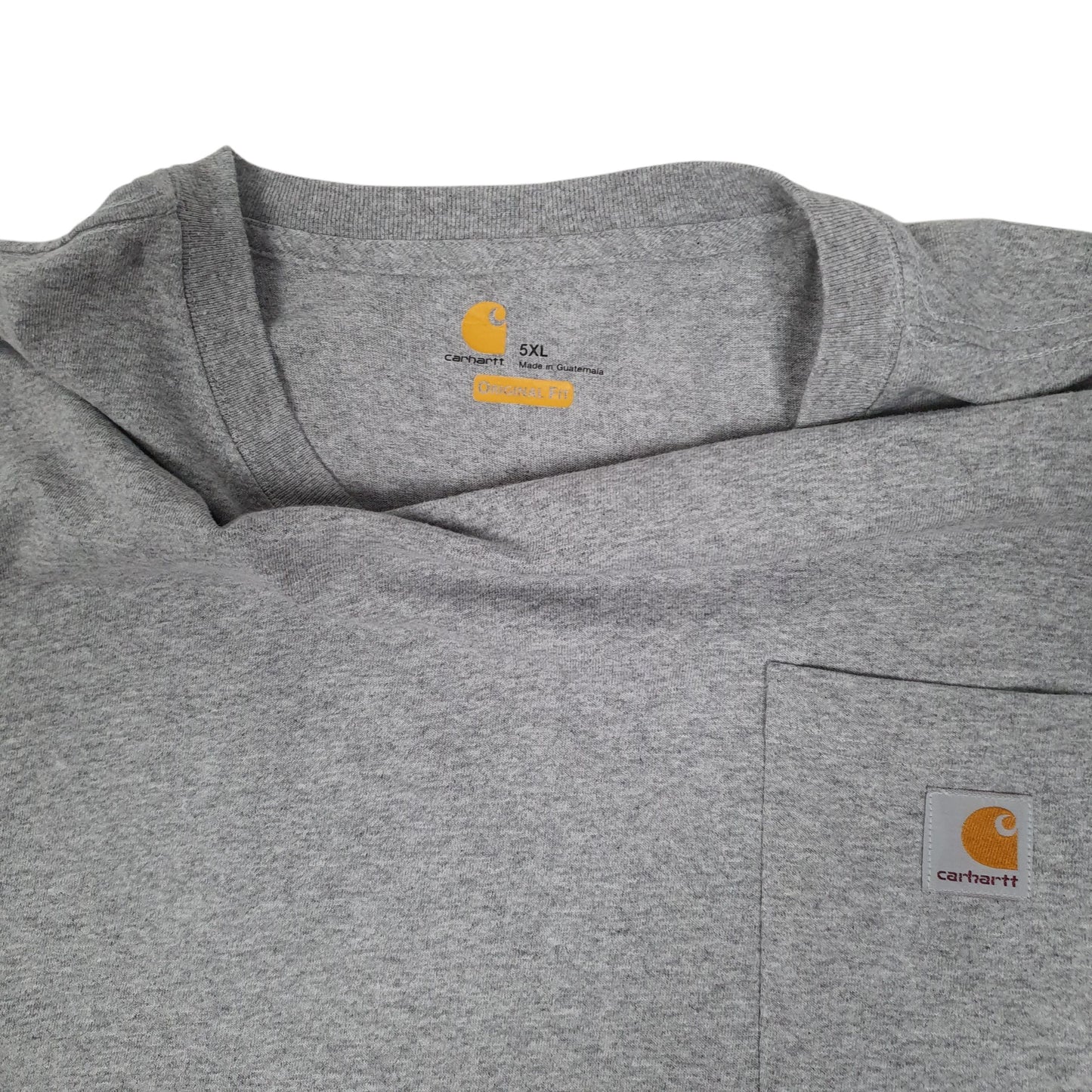 Mens Grey Carhartt   T Shirt