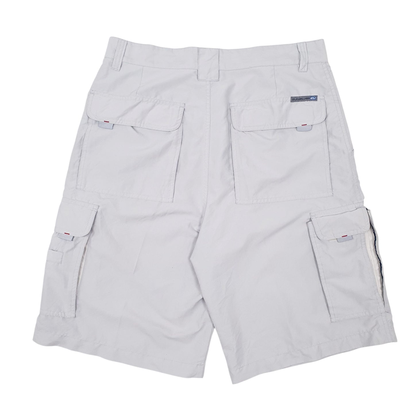 Mens Grey Quicksilver Vintage 90s Hoodie Shorts