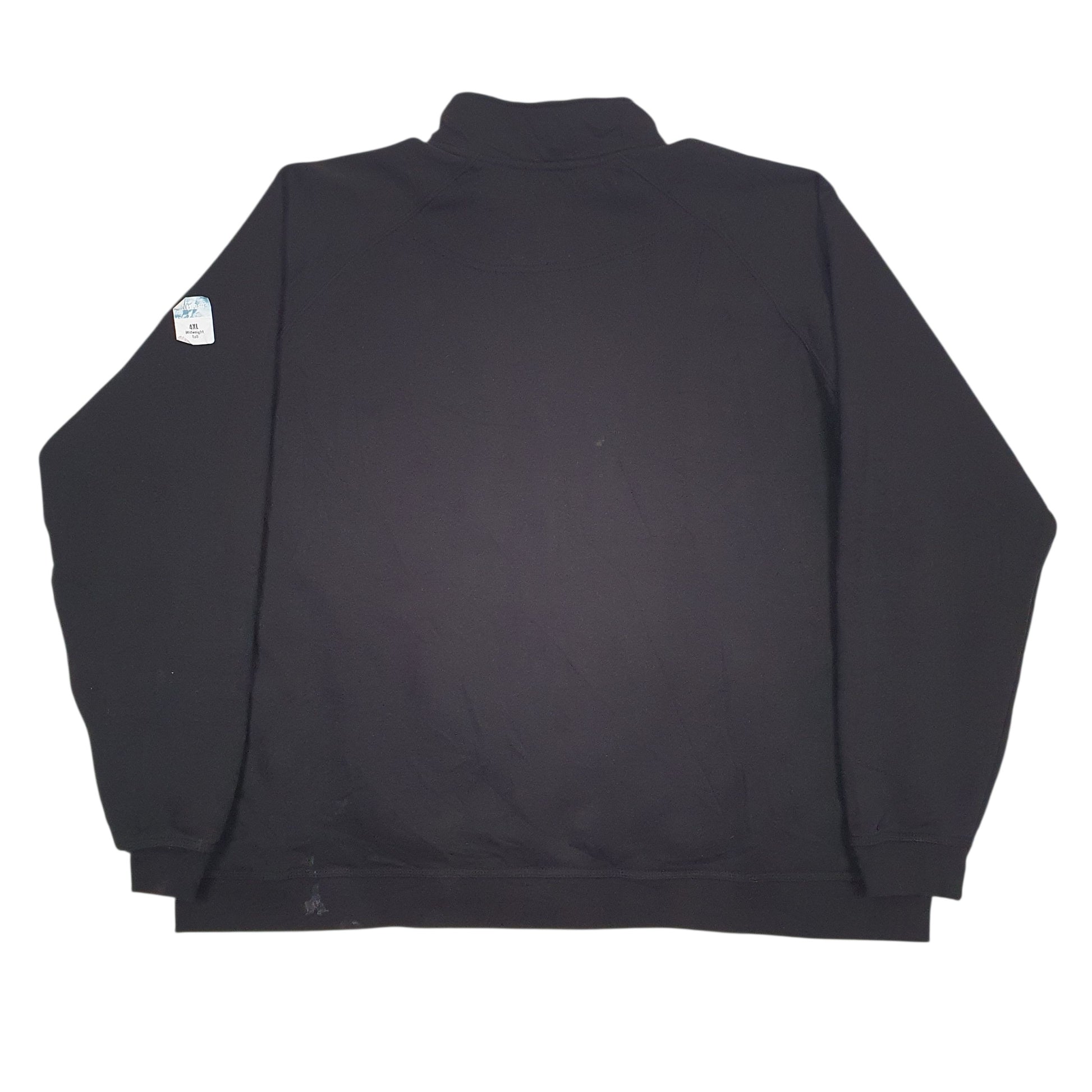 Mens Black Carhartt  Quarter Zip Jumper