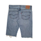 Mens Blue Levis 527 Cut Offs  Shorts