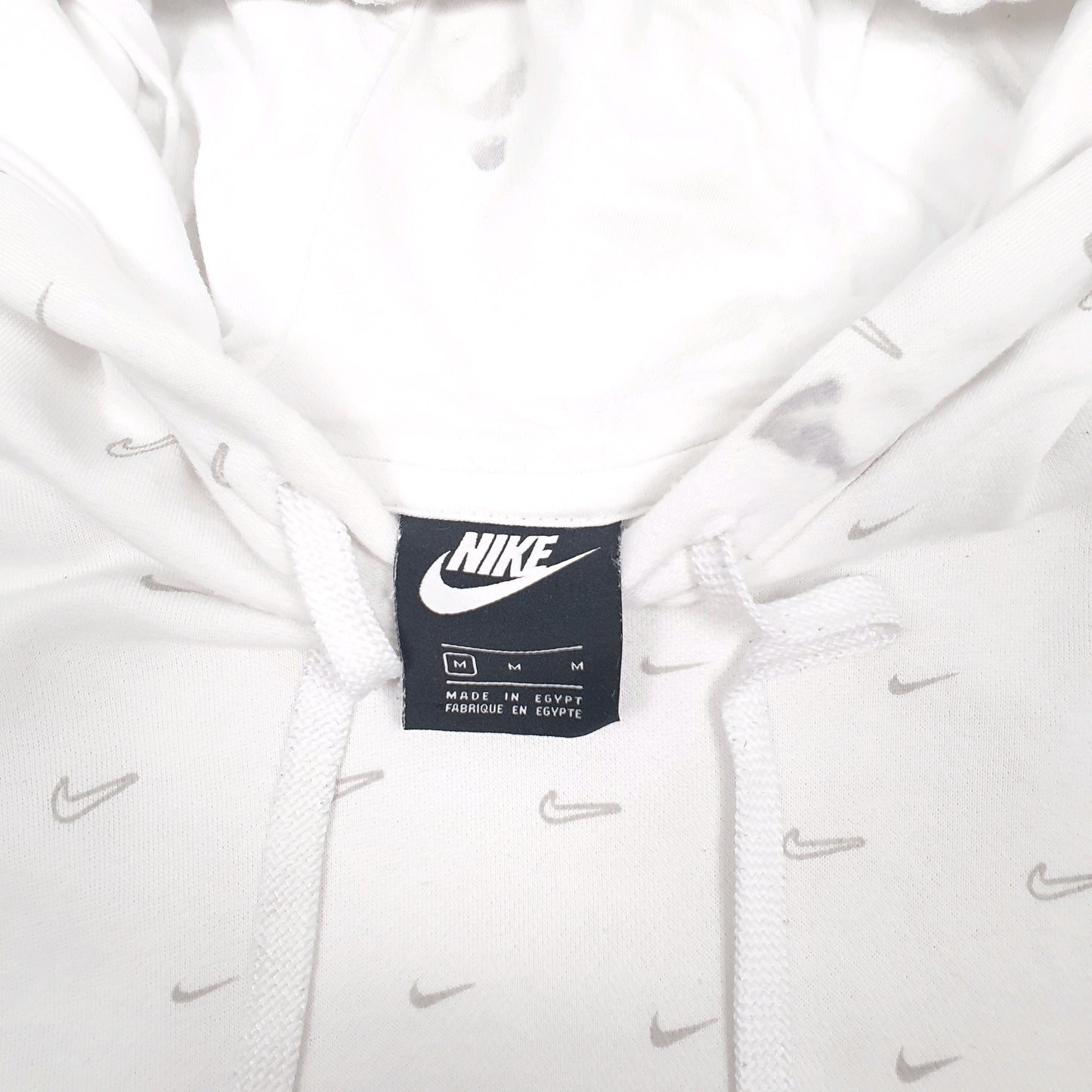 Mens White Nike  Hoodie Jumper