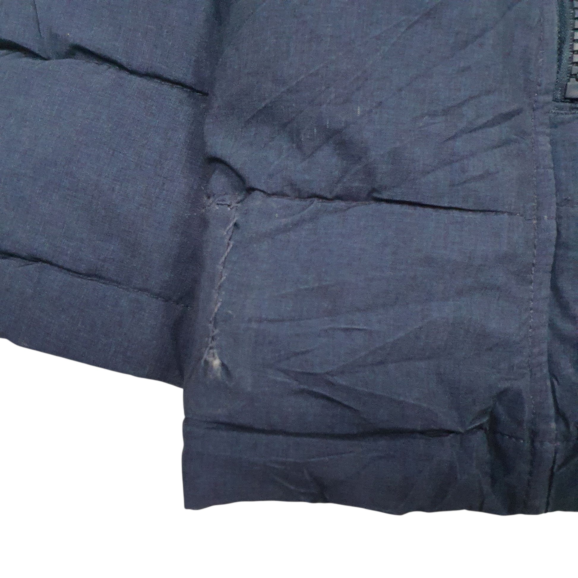 Mens Navy Nautica  Full Zip Coat