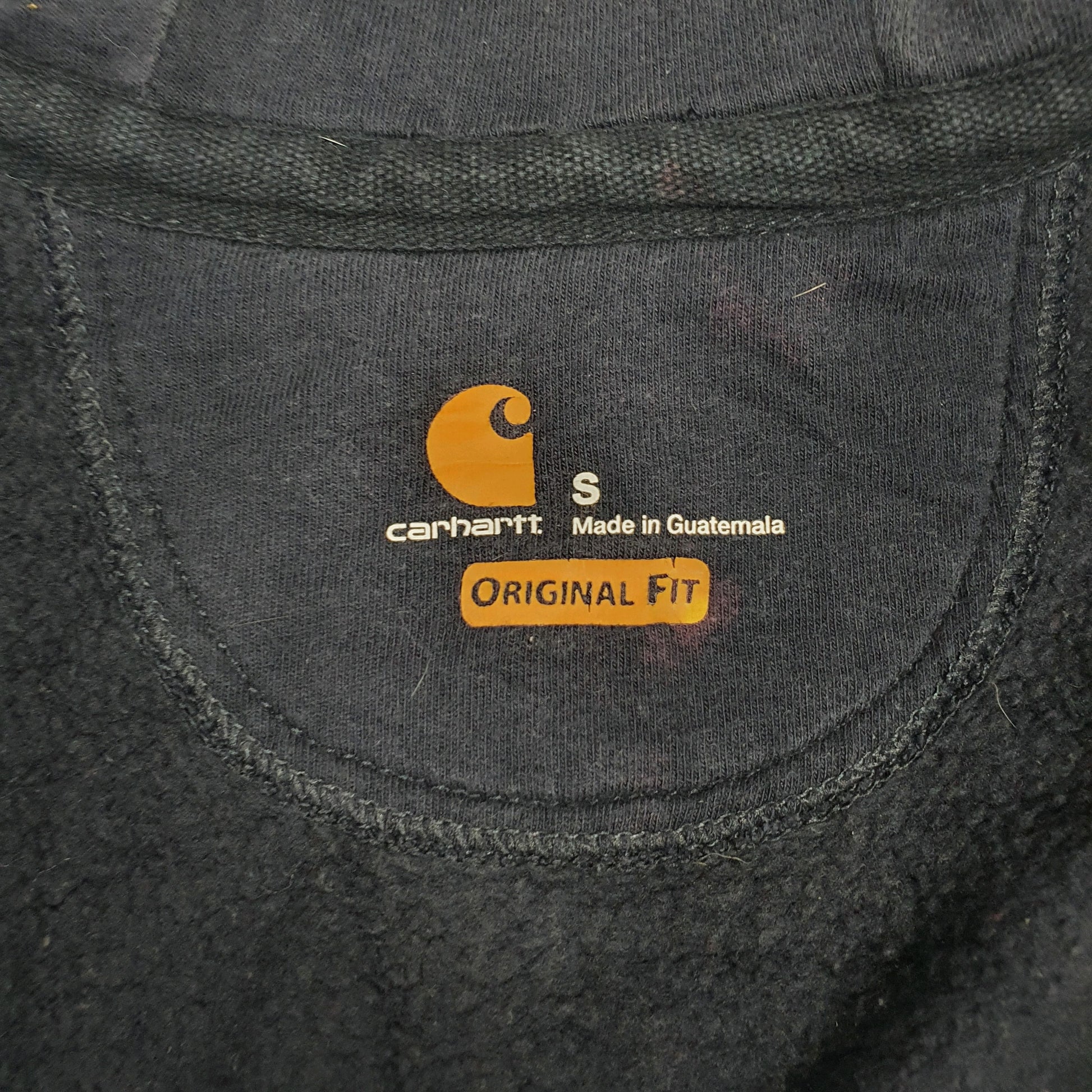 Mens Navy Carhartt  Full Zip Jumper