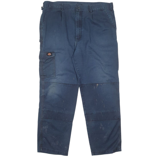 Mens Blue Dickies Workwear Carpenter Trousers