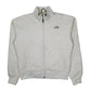 Womens White The North Face Padded Windbreaker Hoodie Coat