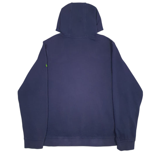 Mens Navy Nike NFL Seattle Seahawks Hoodie Jumper