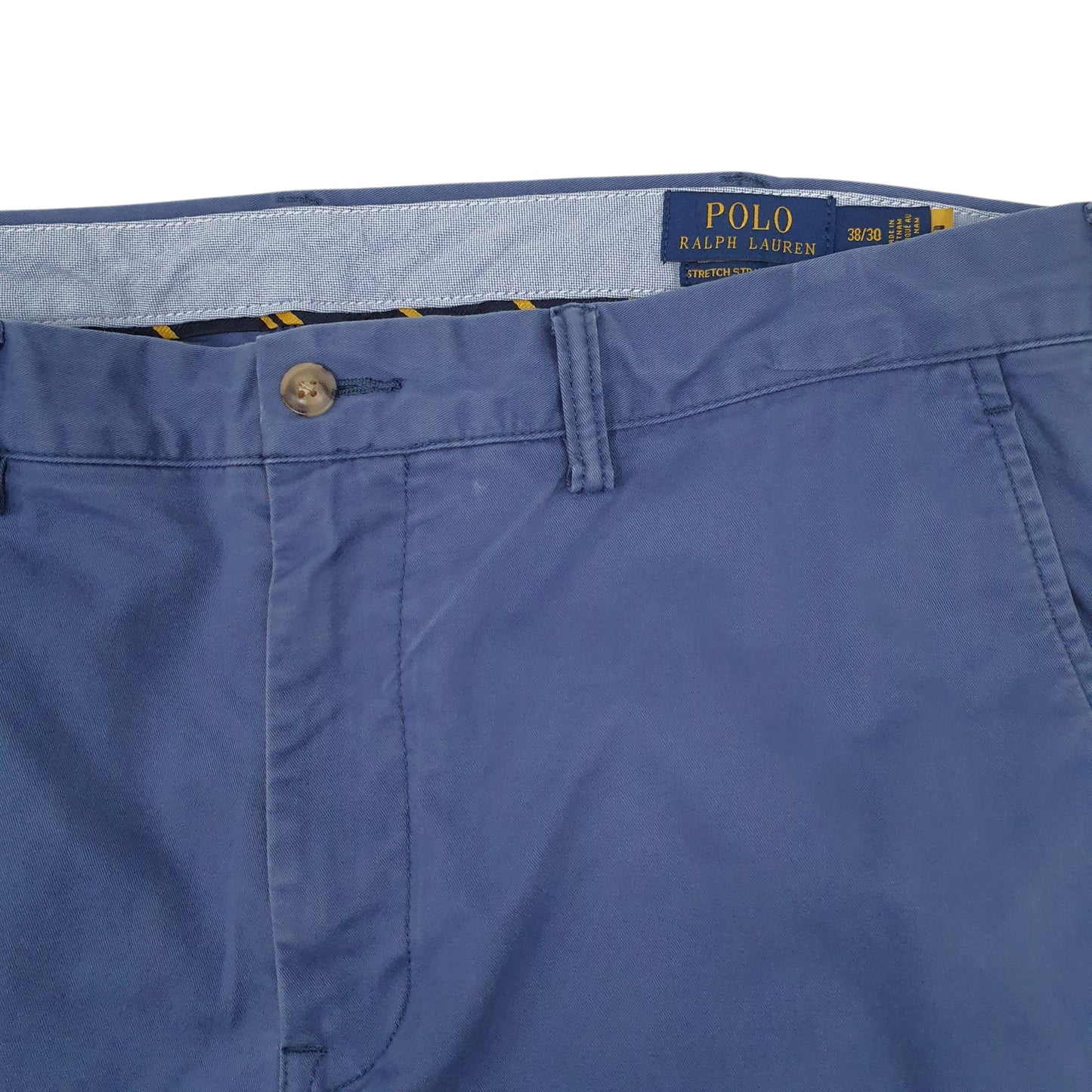 Mens Cream Polo Ralph Lauren Stretch Straight Fit  Trousers