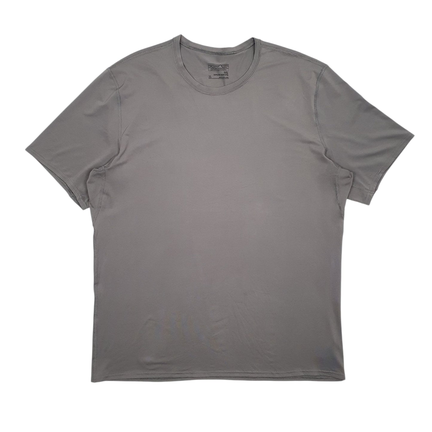 Mens Grey Patagonia Capilene Short Sleeve T Shirt