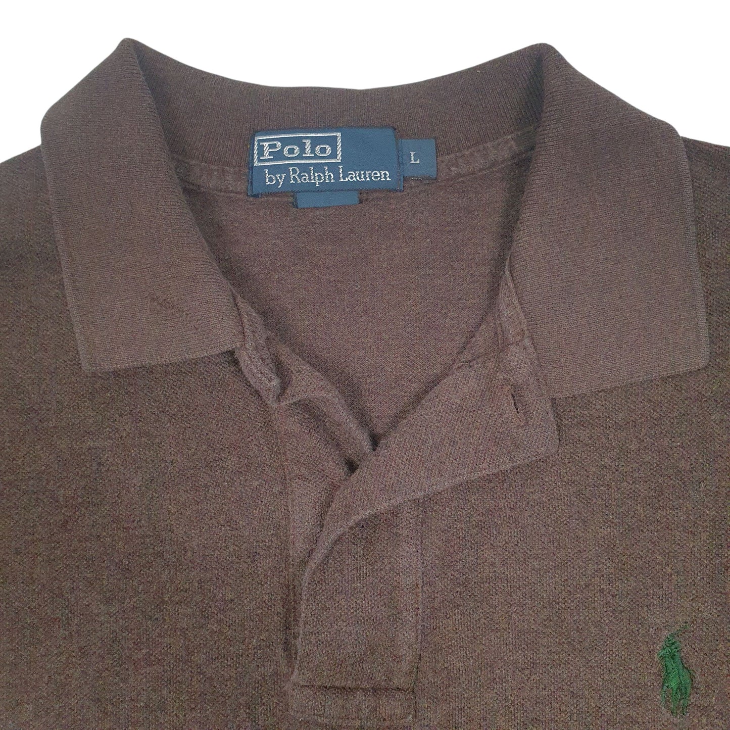 Mens Brown Polo Ralph Lauren   Polo Shirt
