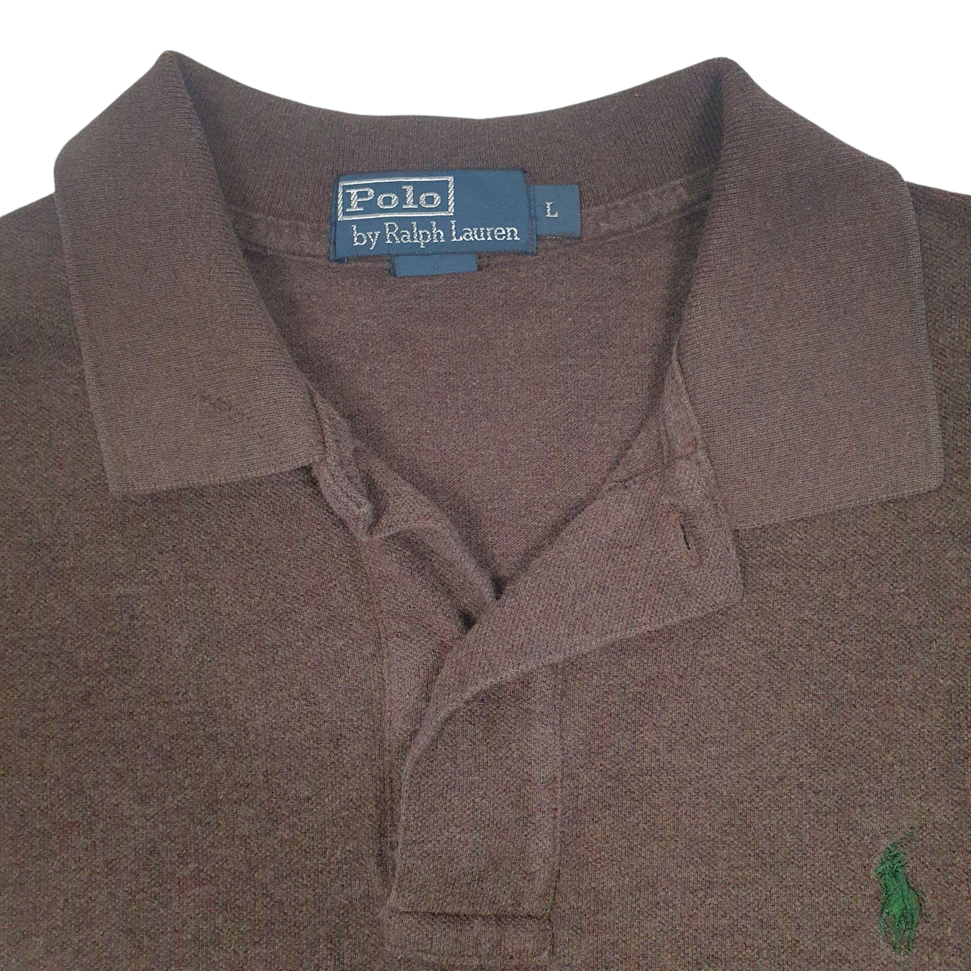 Mens Brown Polo Ralph Lauren   Polo Shirt