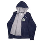 Mens Navy The North Face Spellout Quarter Zip Jumper