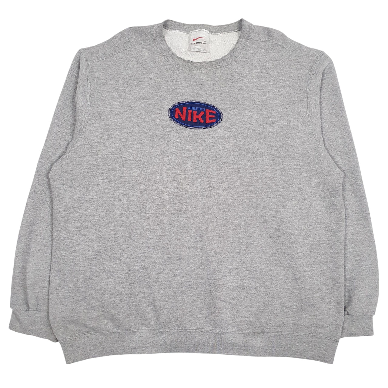 Mens Grey Nike Vintage 90s Made In USA Crewneck Jumper