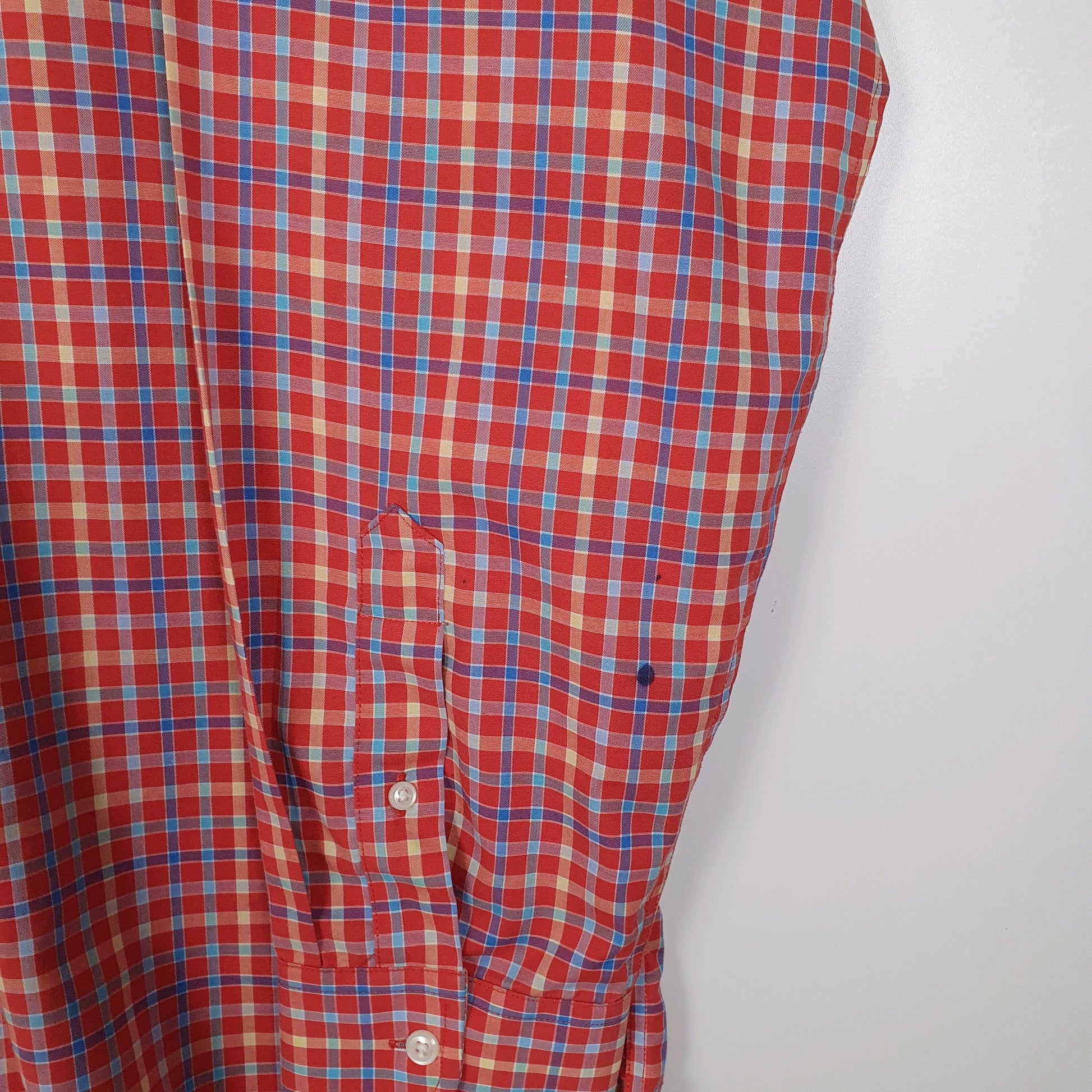 Mens Red L.L.Bean   Shirt