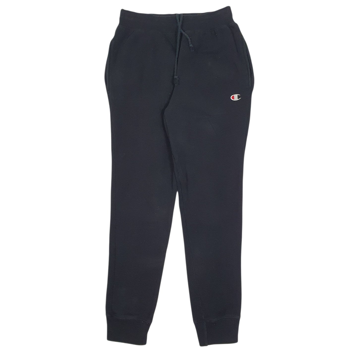 Womens Black Champion Reverse Weave Jogger Trousers