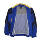 Mens Blue Beyond Sportclub Vintage 90s Full Zip Coat