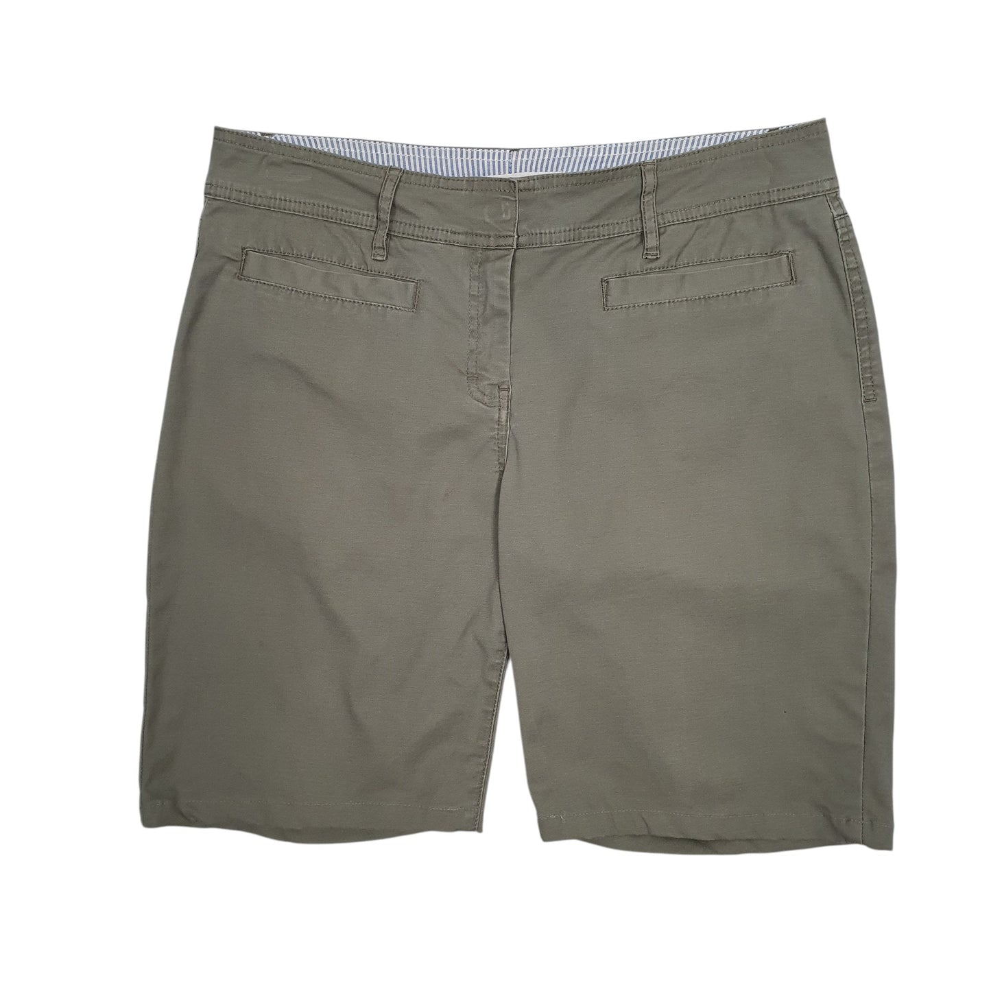Womens Olive Tommy Hilfiger  Chino Shorts