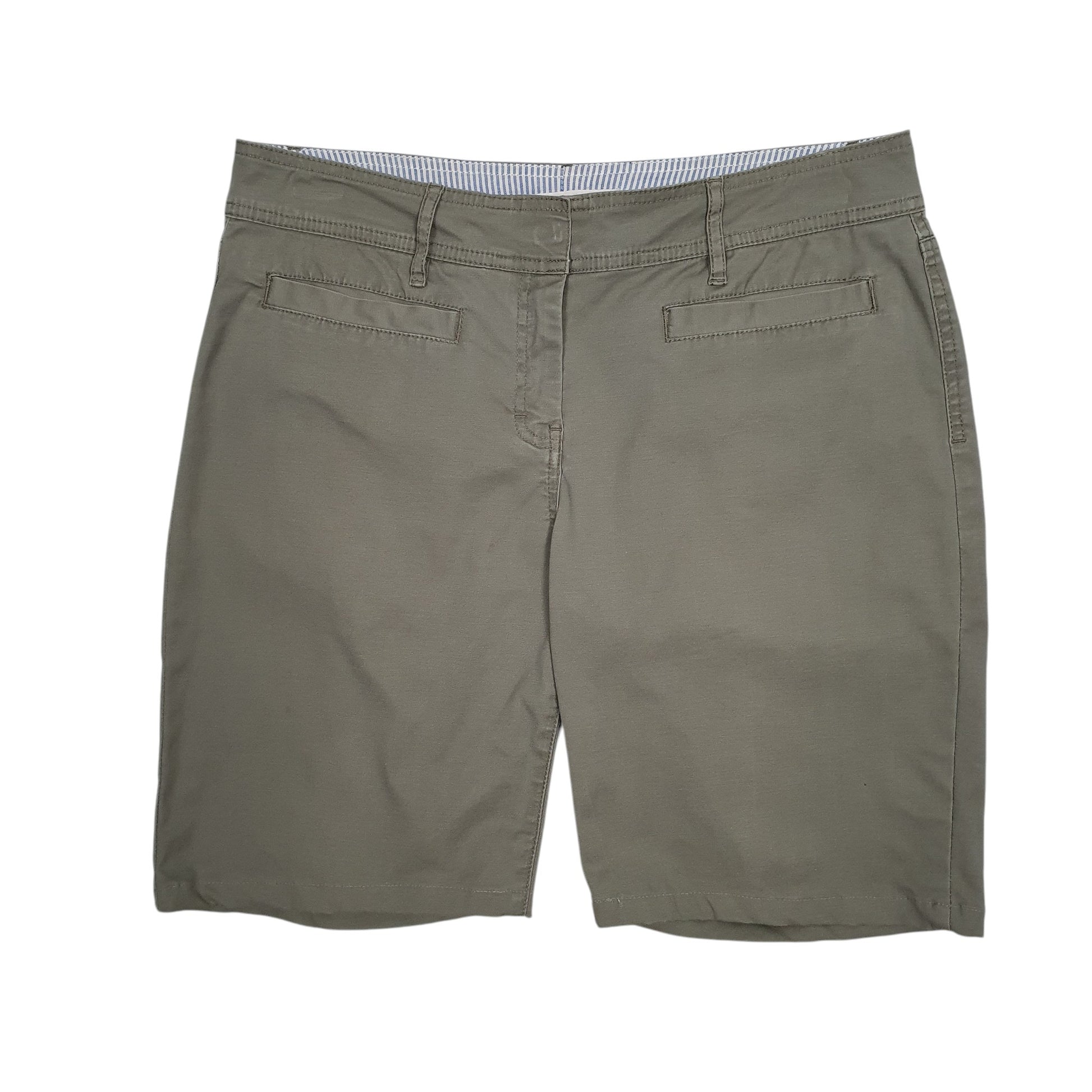 Womens Olive Tommy Hilfiger  Chino Shorts