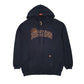 Mens Navy Dickies Hoodie Full Zip Jumper