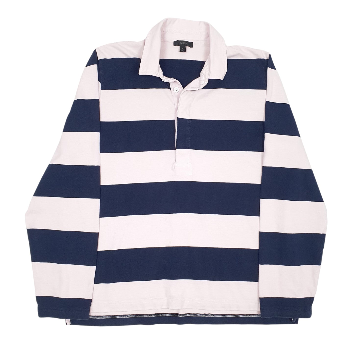 Womens Pink J Crew  Long Sleeve Polo Shirt