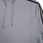 Mens Grey Adidas  Hoodie Jumper