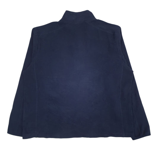 Mens Navy Champion  Quarter Zip Jumper