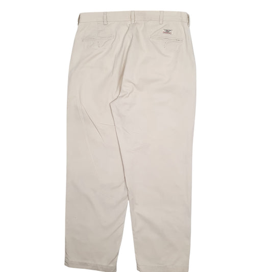 Mens Cream Polo Ralph Lauren Andrew Pant Pleated  Trousers