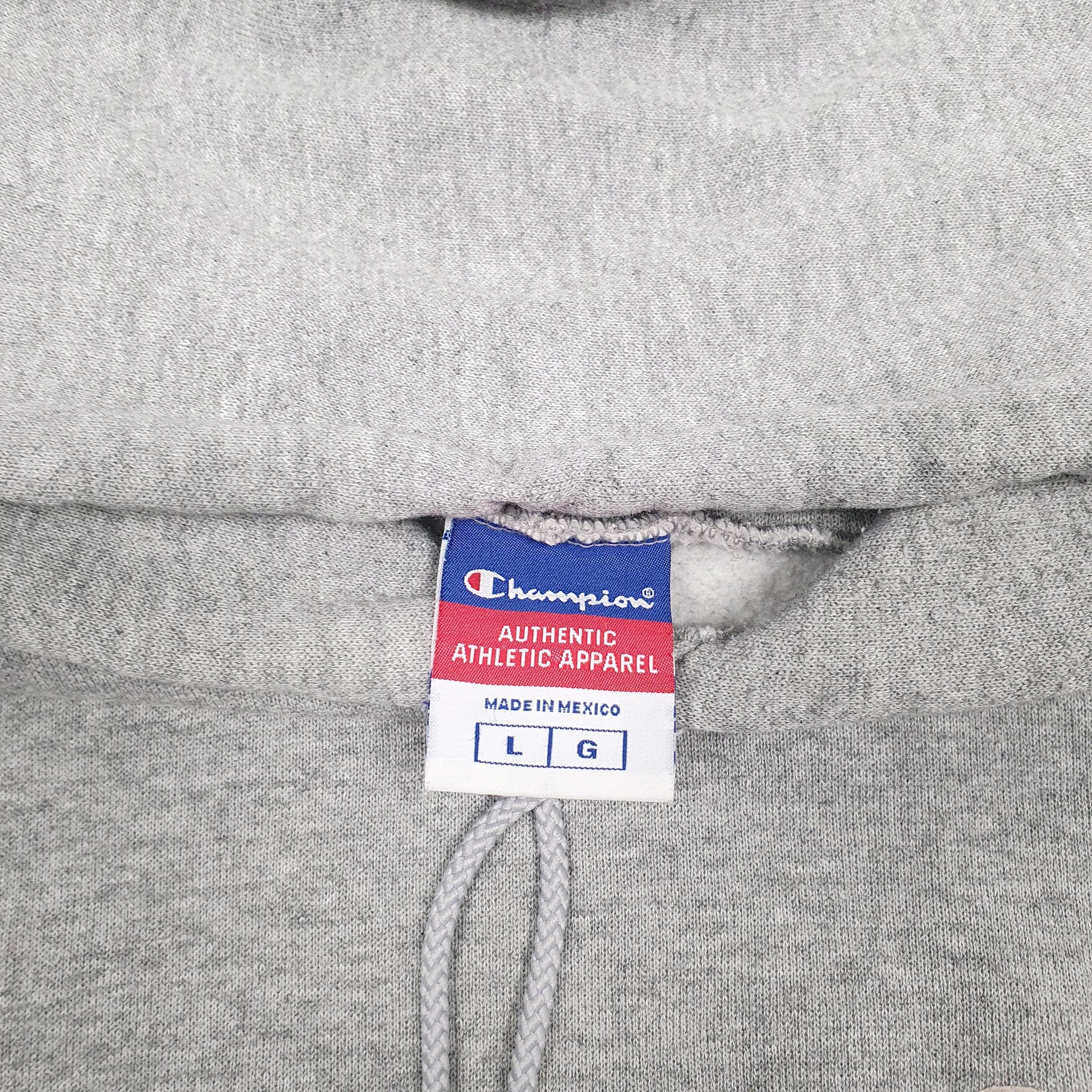 Mens Grey Champion  Hoodie Jumper