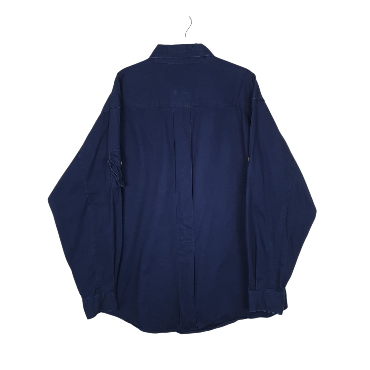 Mens Navy Woolrich Thick Hunting  Shirt