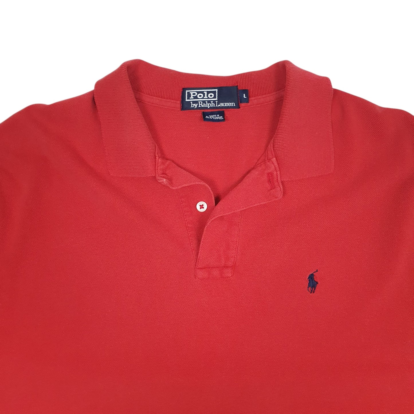 Mens Red Polo Ralph Lauren   Polo Shirt