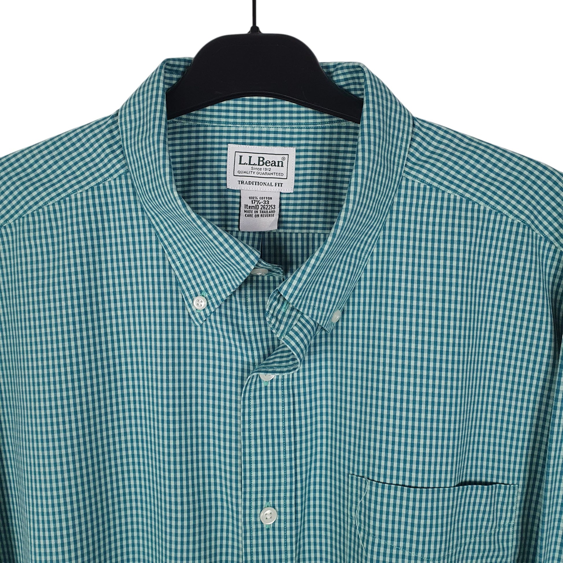 Mens Blue L.L.Bean   Shirt