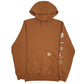 Mens Brown Carhartt  Hoodie Jumper