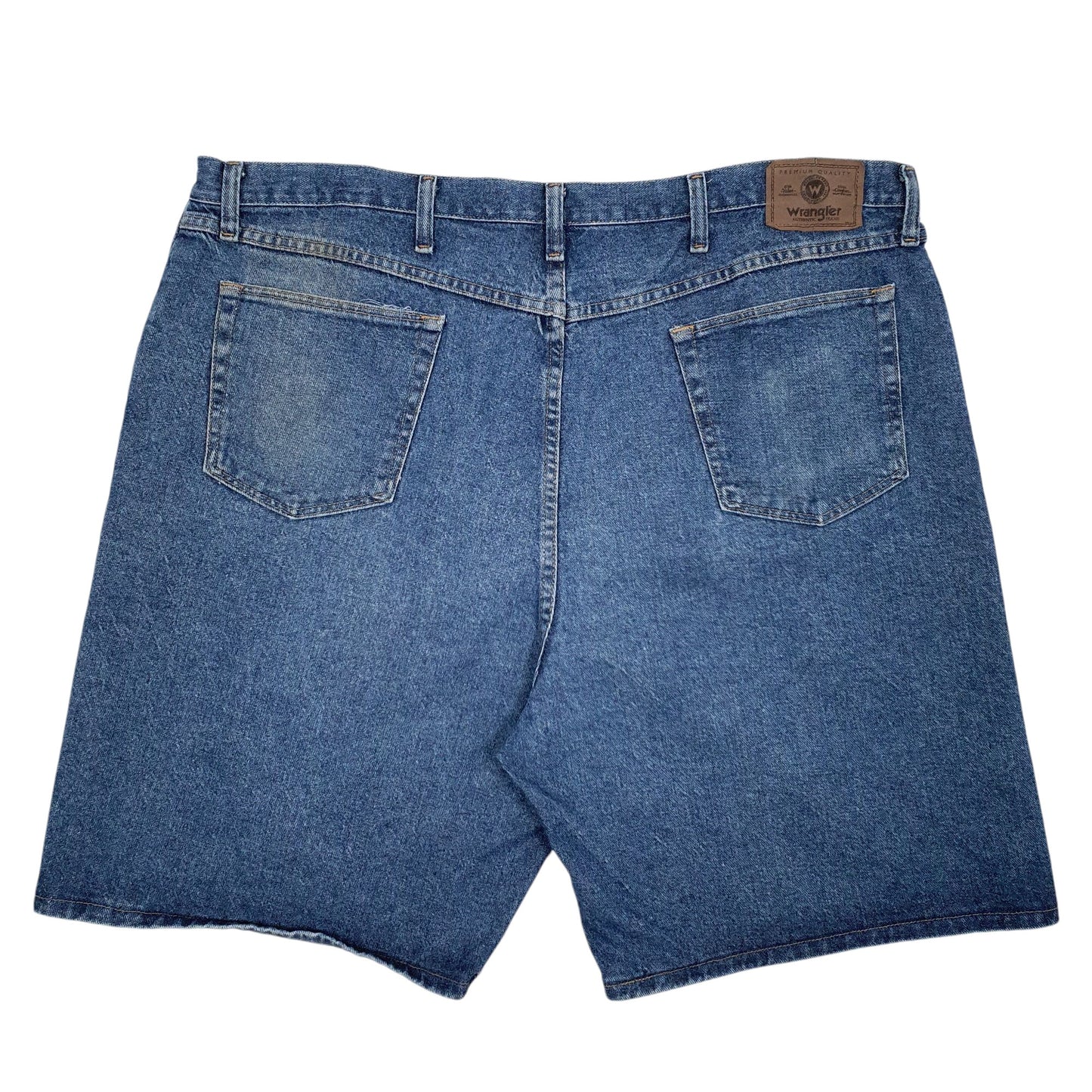 Mens Blue Wrangler Relaxed Fit Hoodie Shorts