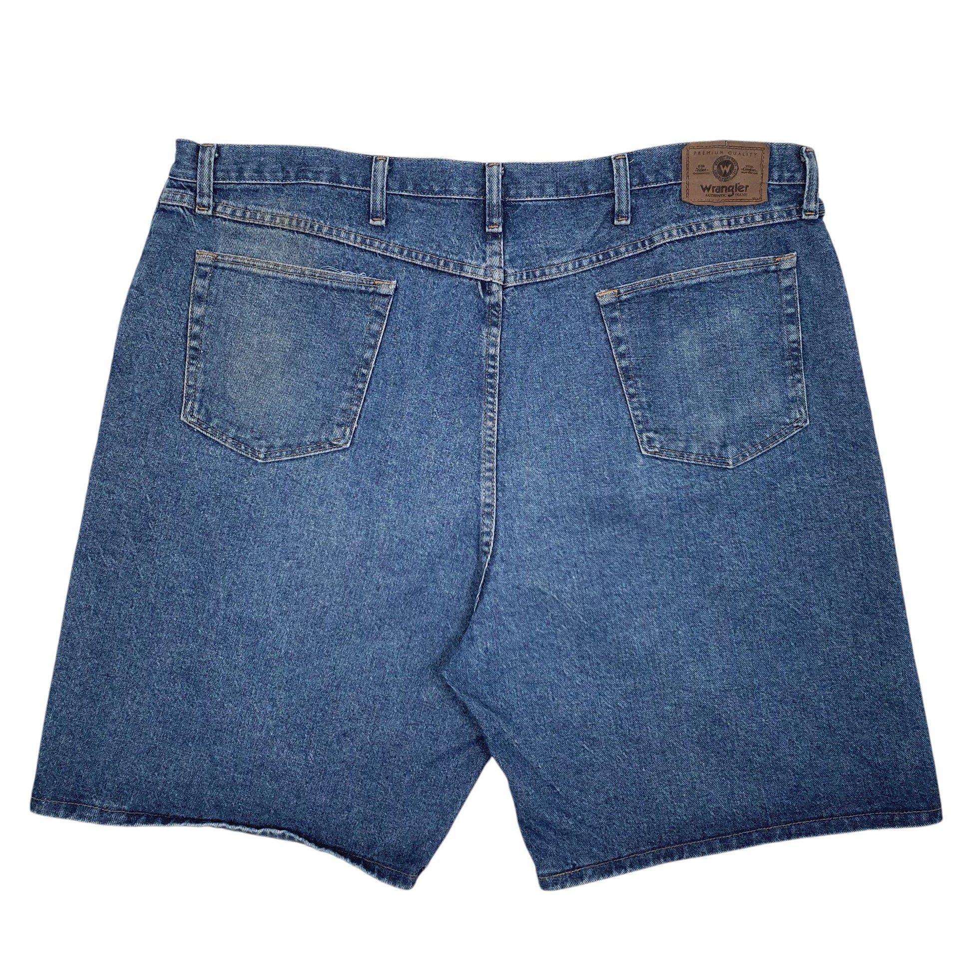 Mens Blue Wrangler Relaxed Fit Hoodie Shorts