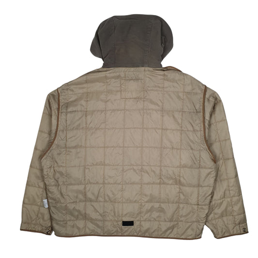 Mens Beige North Sails Hoodie  Coat