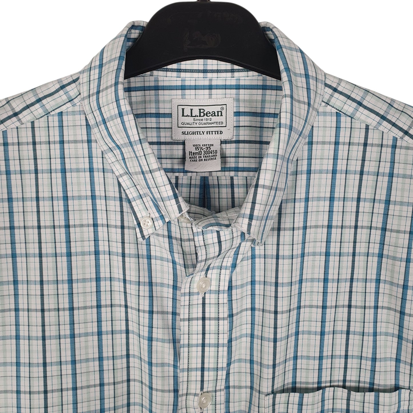 Mens Blue L.L.Bean   Shirt