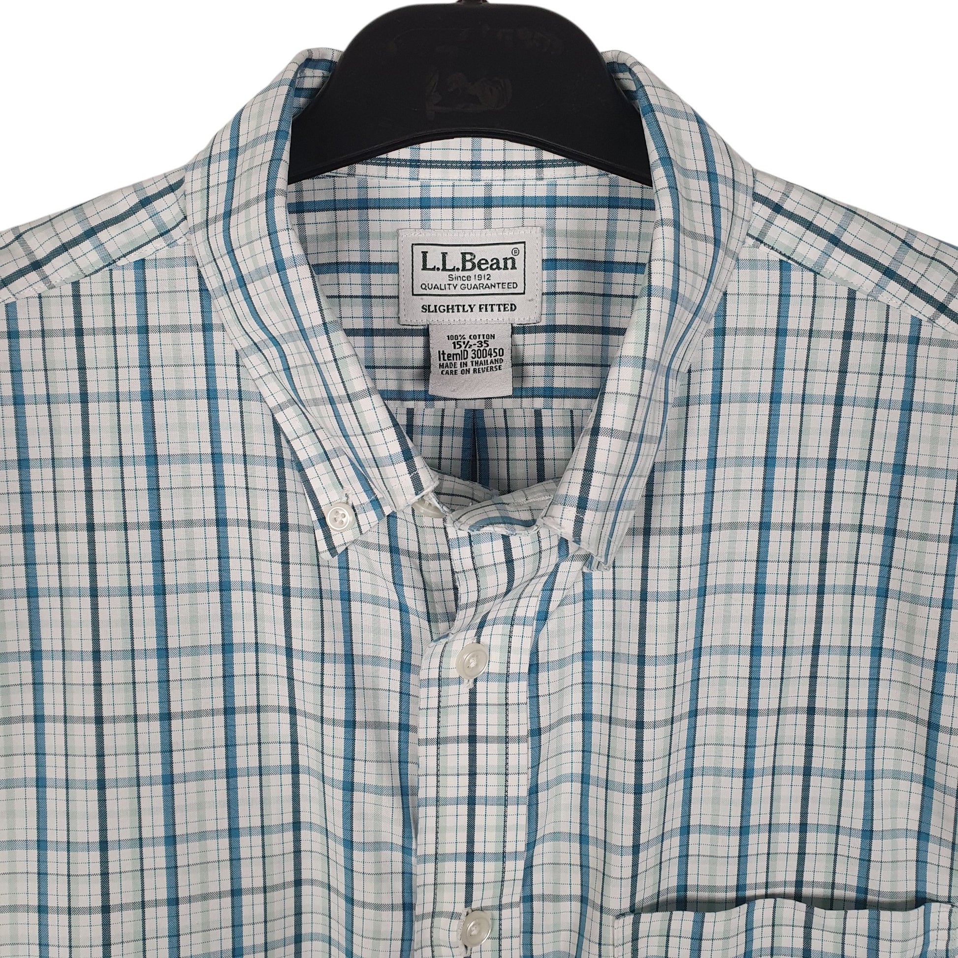 Mens Blue L.L.Bean   Shirt