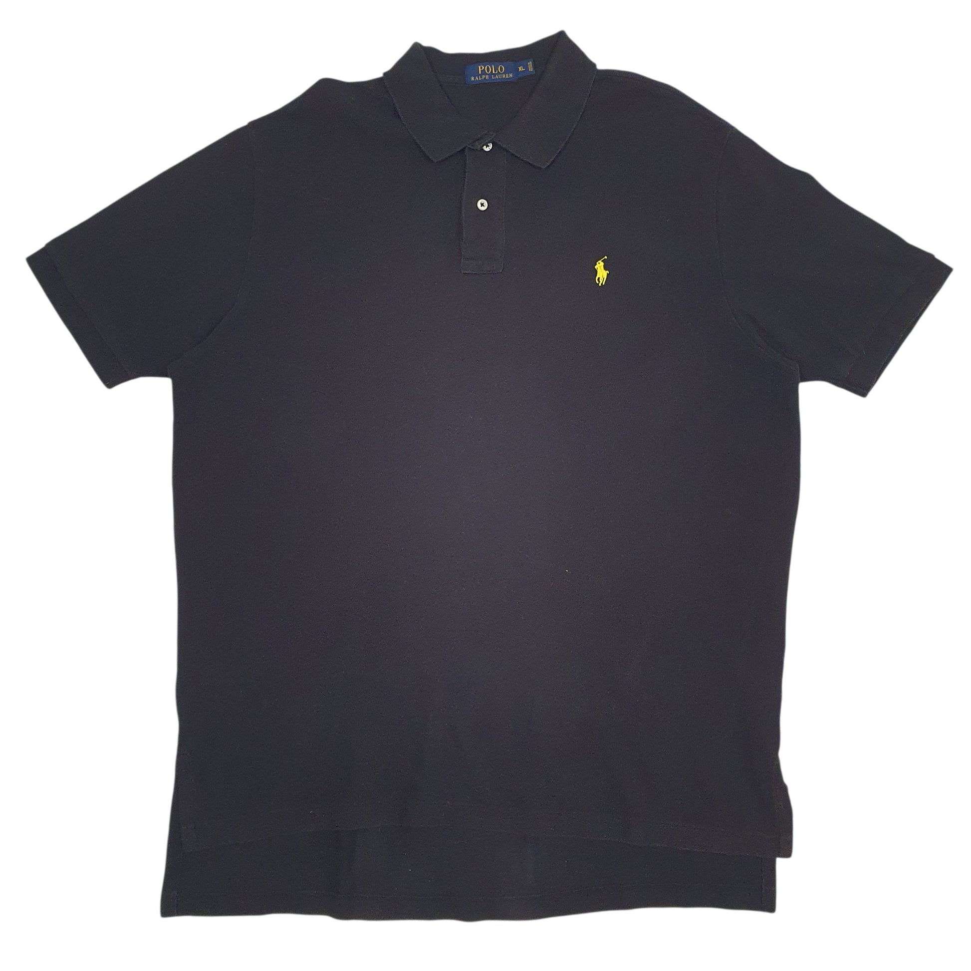 Mens Black Polo Ralph Lauren  Short Sleeve Polo Shirt