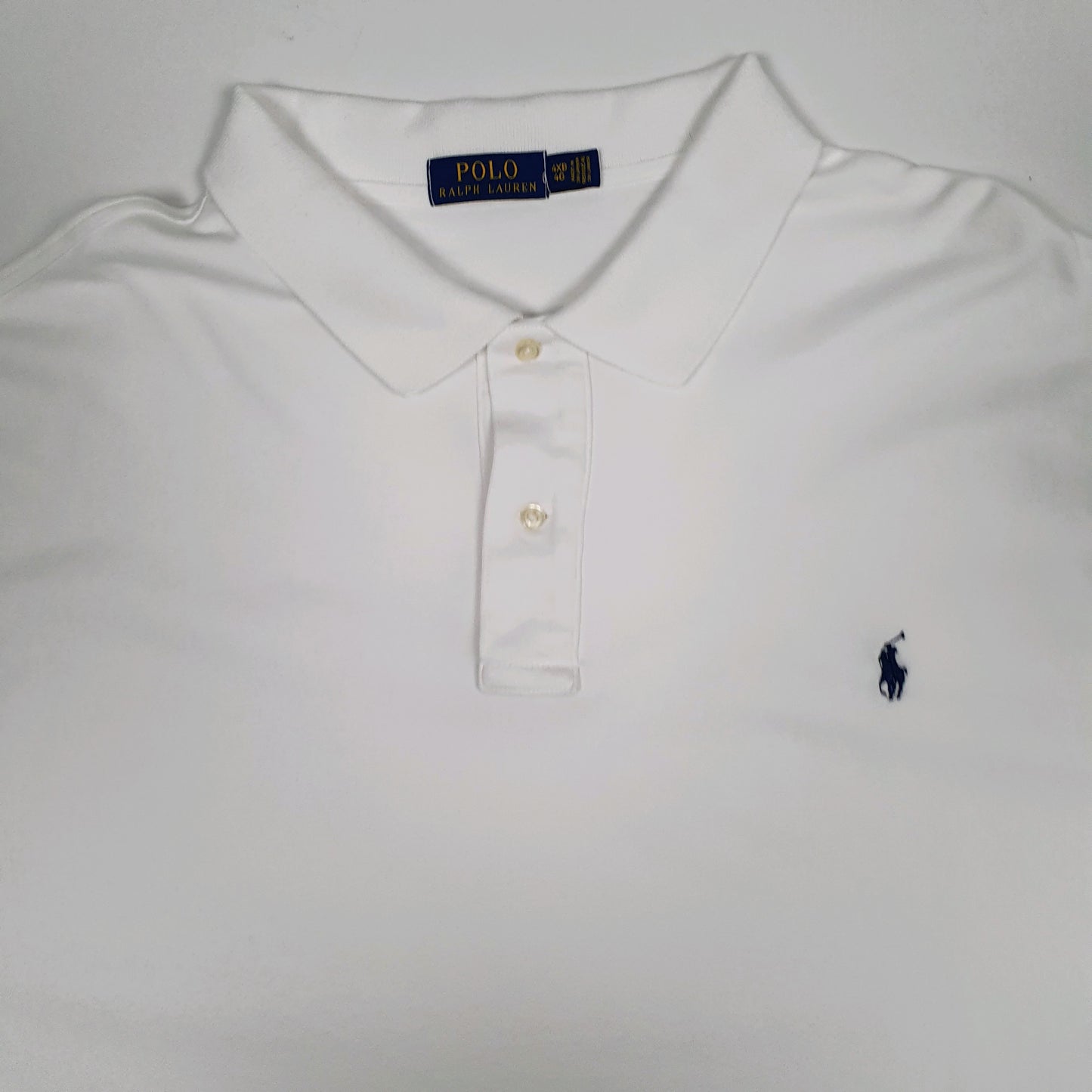 Mens White Polo Ralph Lauren   Polo Shirt