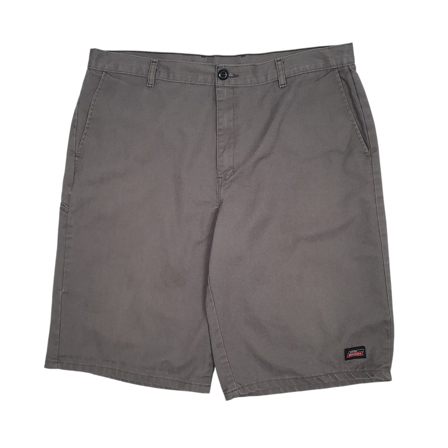 Mens Grey Dickies Workwear Chino Shorts