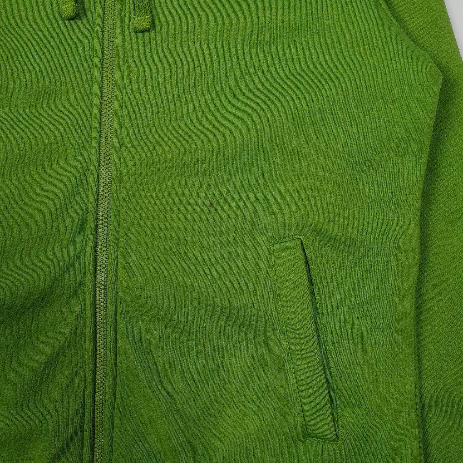 Womens Green The North Face Reversible Fluffy Sherpa Lined Hoodie Full Zip Jumper