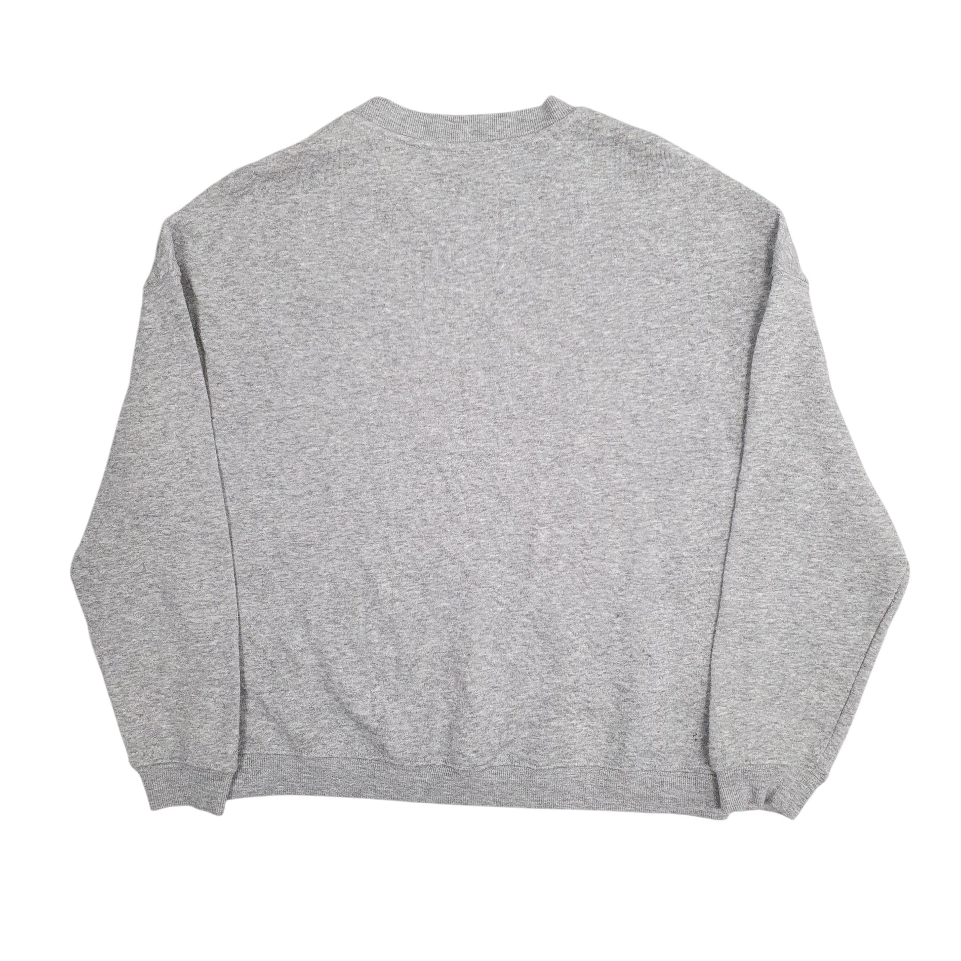 Womens Grey Mickey Mouse  Crewneck Jumper