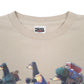 Mens Beige Tultex Vintage 90s  T Shirt