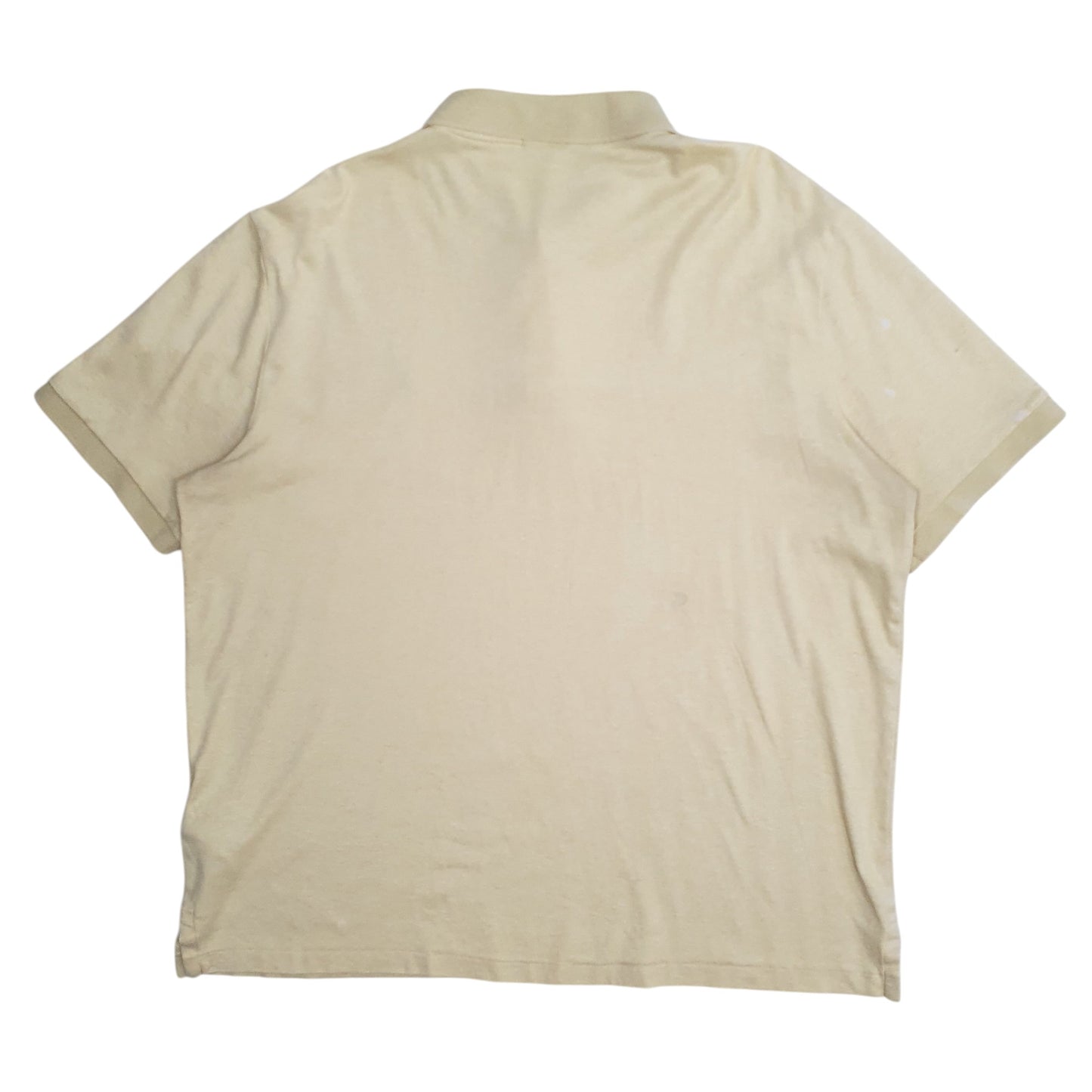 Mens Yellow Polo Ralph Lauren Stretch  Polo Shirt