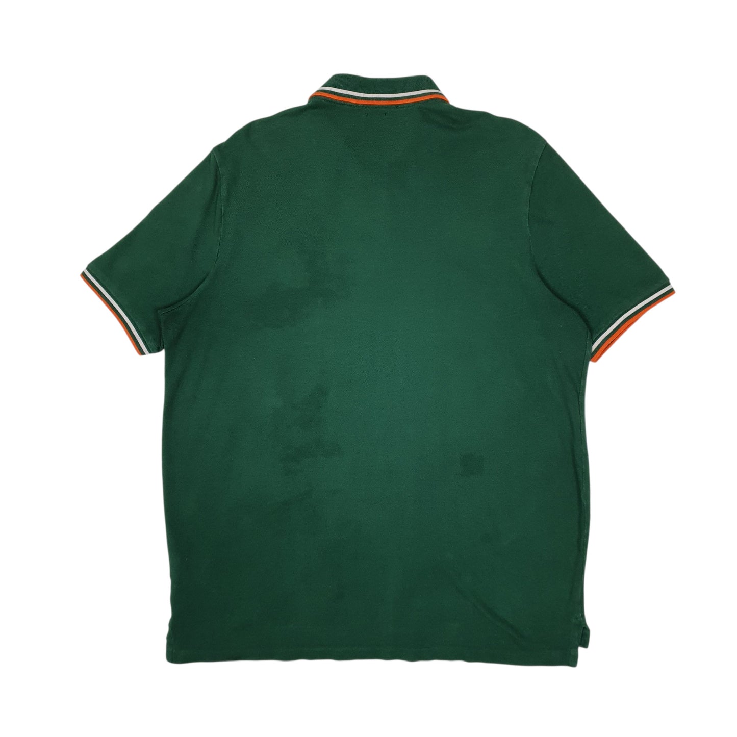 Mens Green Polo Ralph Lauren Polo Bear Basketball Hoodie Polo Shirt